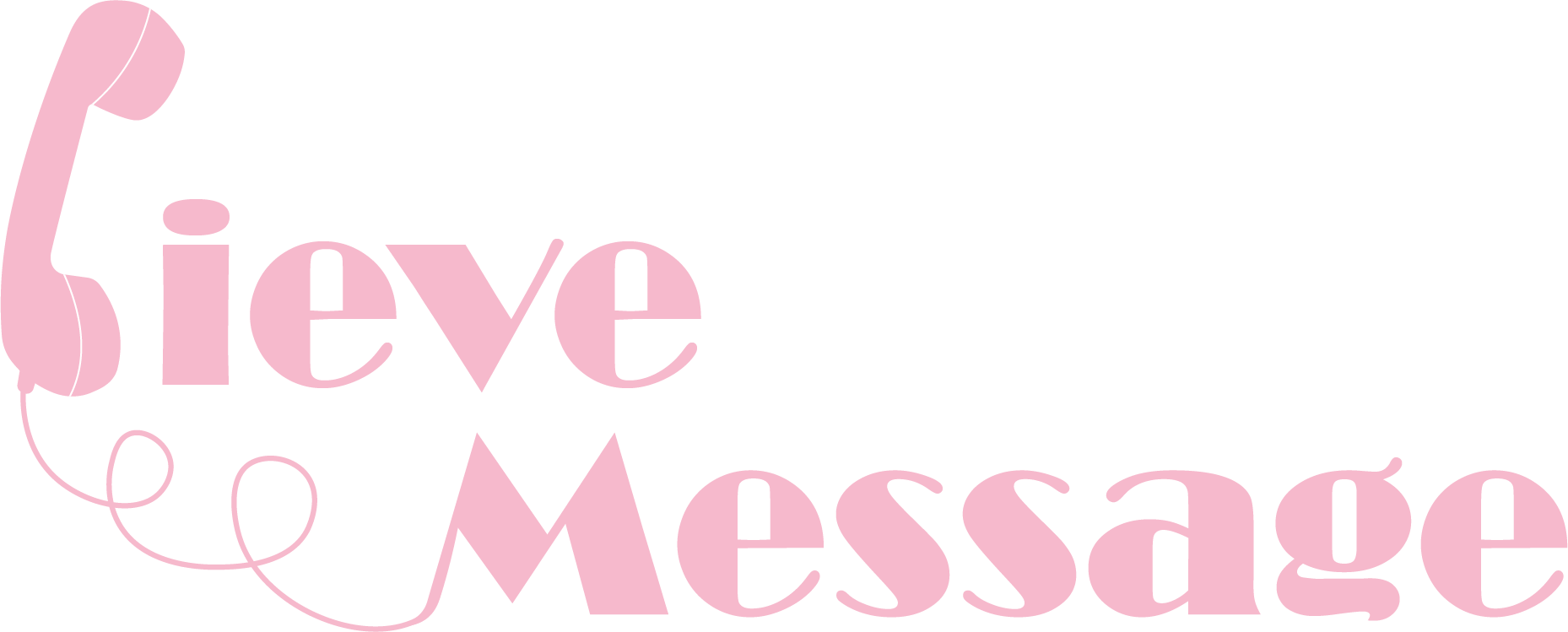 Lieve Message logo roze